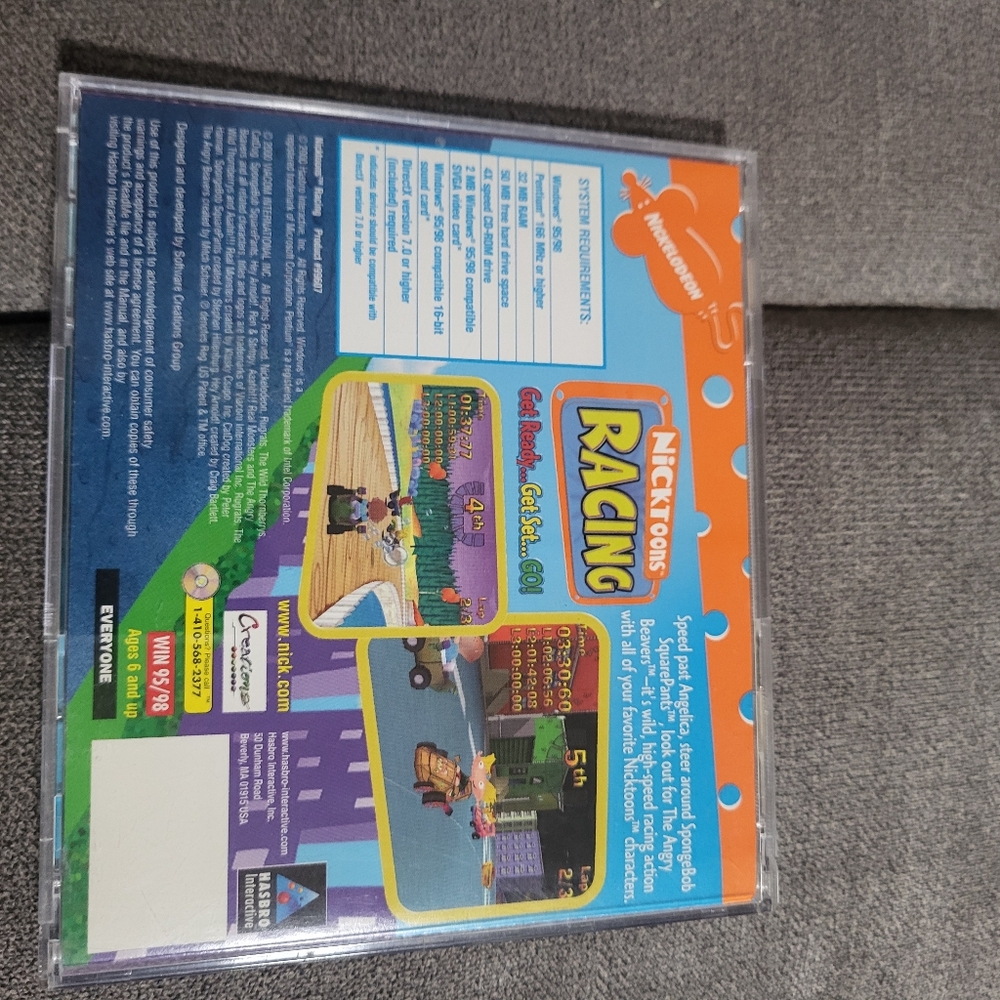 Nickelodeon NickToons Racing PC Game - Picture 2 of 5